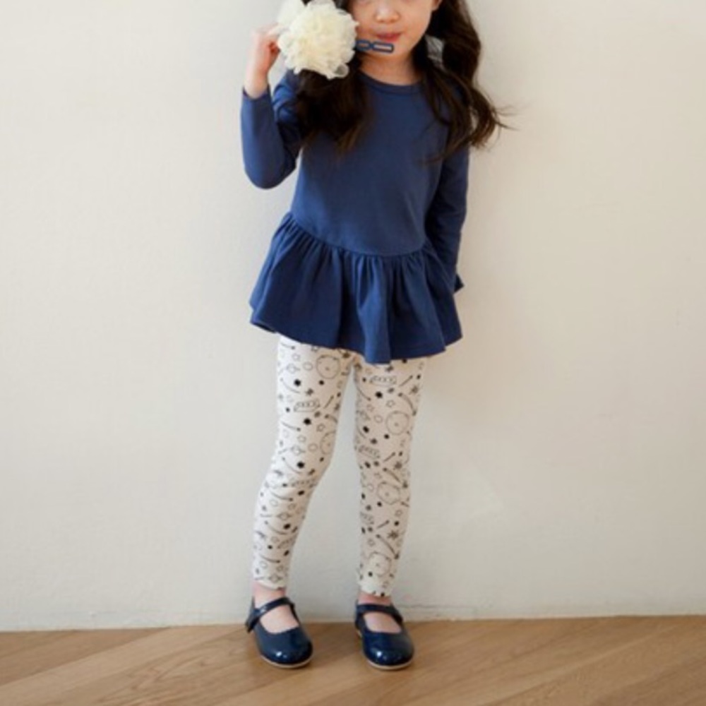 Girls peplum long sleeve tops (2)